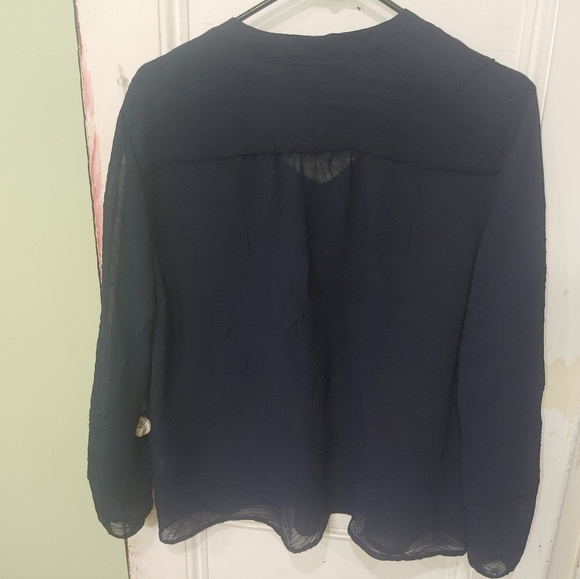 Sheer Blouse black women - Picture 7 of 10